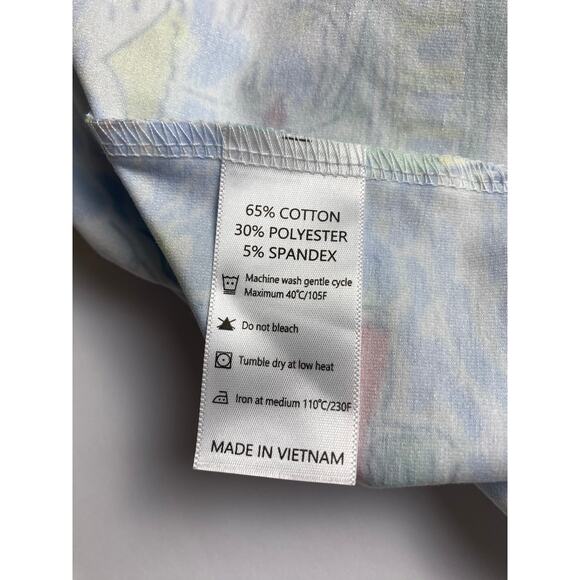 Little Lamb & Company Women's Resort Mom Print Pom Pom Swim Cover Size Small NWT - Picture 8 of 8